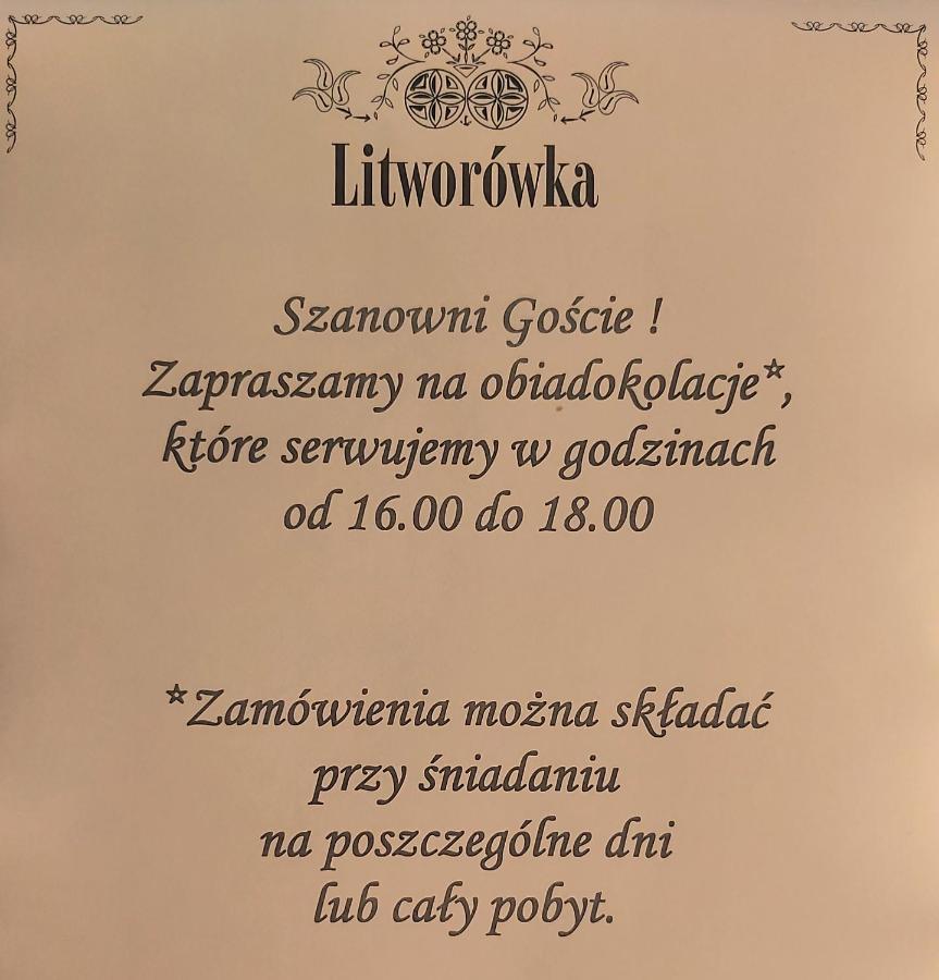 Willa Litworowka 비아위 두나예크 외부 사진